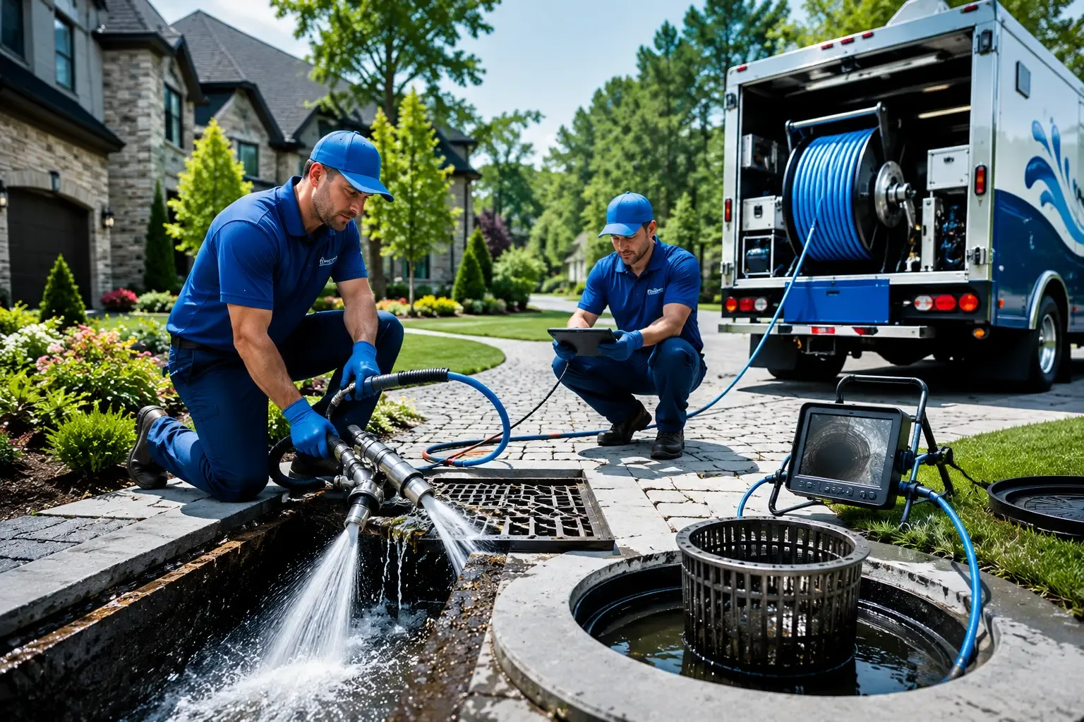 Local outdoor drain cleaning professionals in Sparrows Point, MD